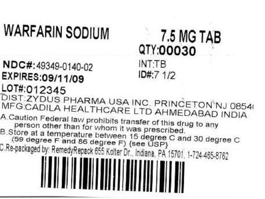 Warfarin Sodium