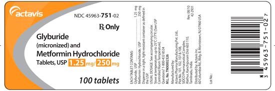 Glyburide (micronized) and Metformin Hydrochloride