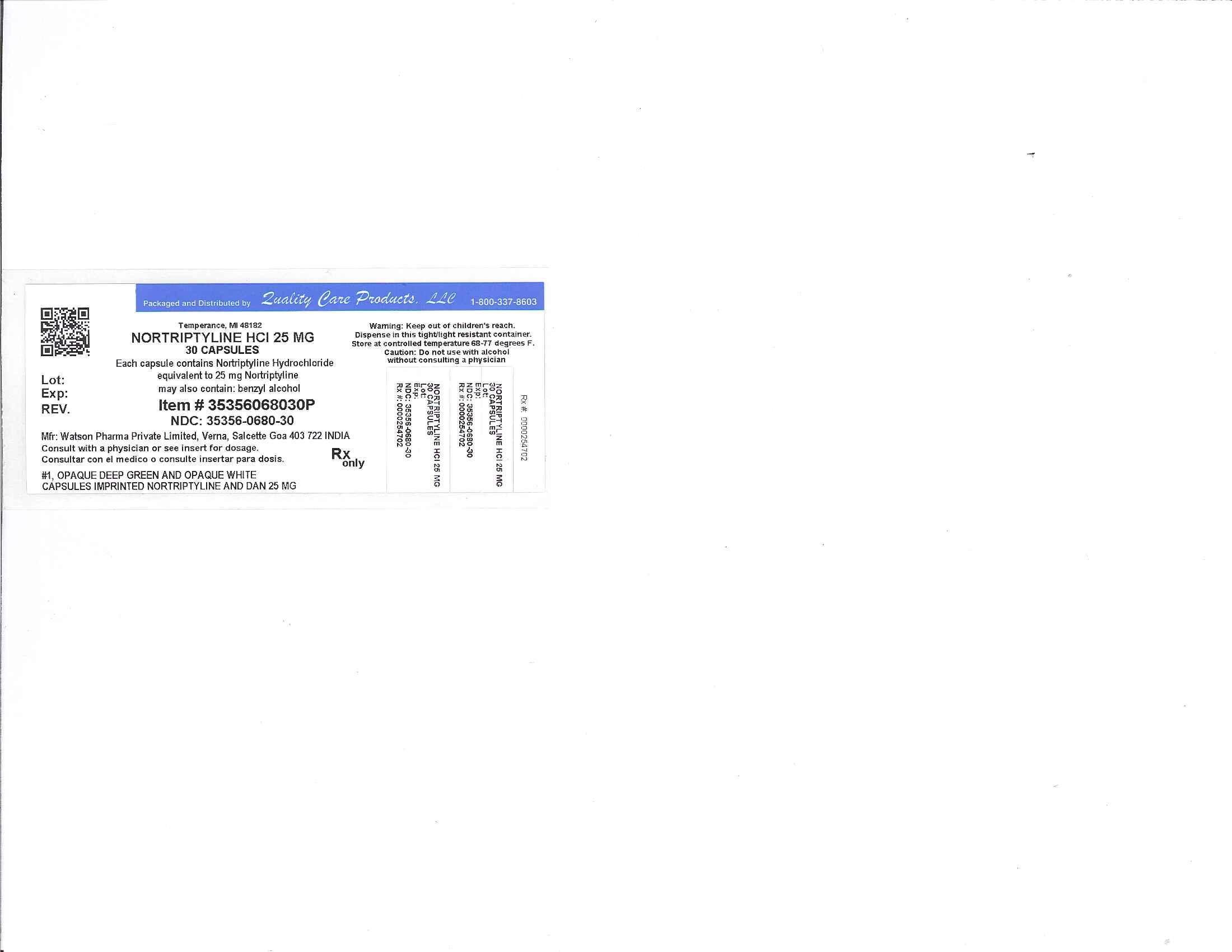 Nortriptyline Hydrochloride