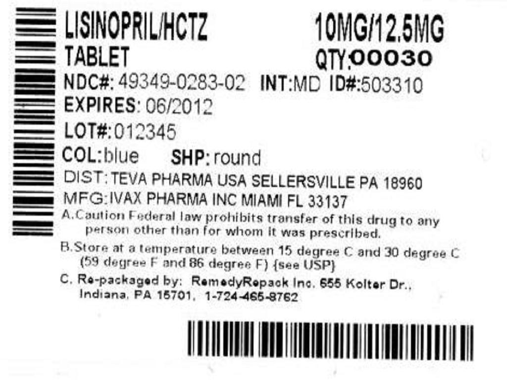 Lisinopril and Hydrochlorothiazide