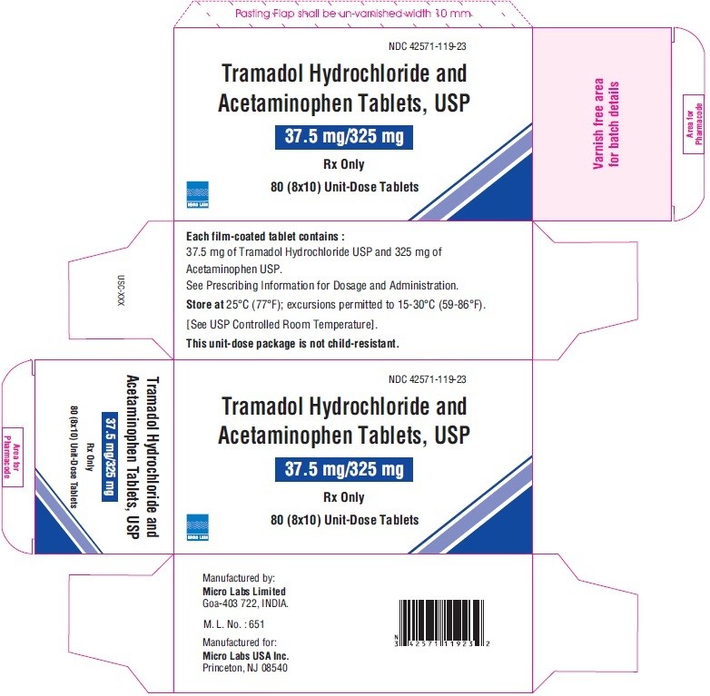 TRAMADOL HYDROCHLORIDE AND ACETAMINOPHEN