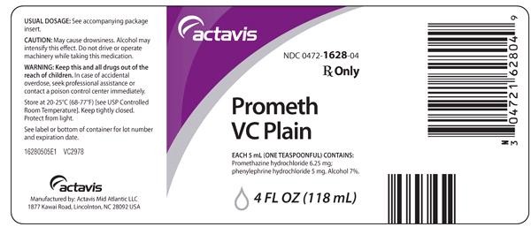 Promethazine hydrochloride and phenylephrine hydrochloride