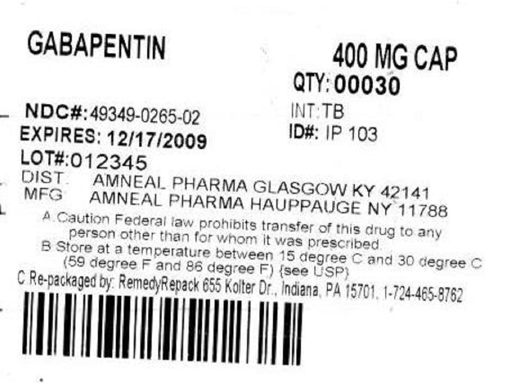 Gabapentin