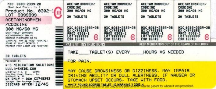 Acetaminophen And Codeine