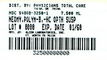 Neomycin, Polymyxin B Sulfates and Hydrocortisone