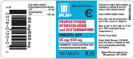 Propoxyphene Hydrochloride and Acetaminophen