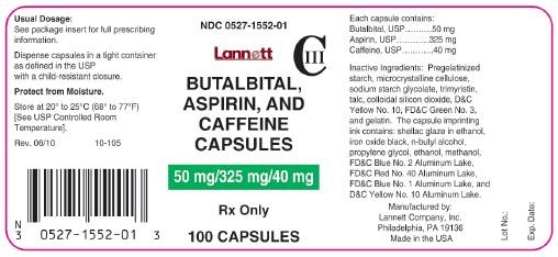 Butalbital, aspirin, and caffeine