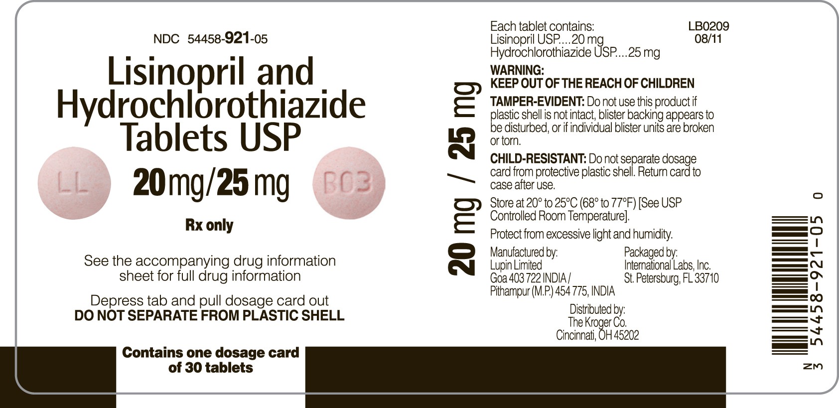 Lisinopril and Hydrochlorothiazide