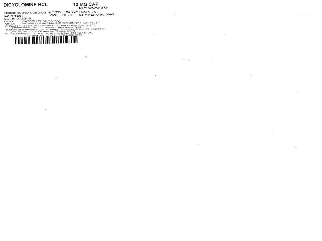 DICYCLOMINE HYDROCHLORIDE