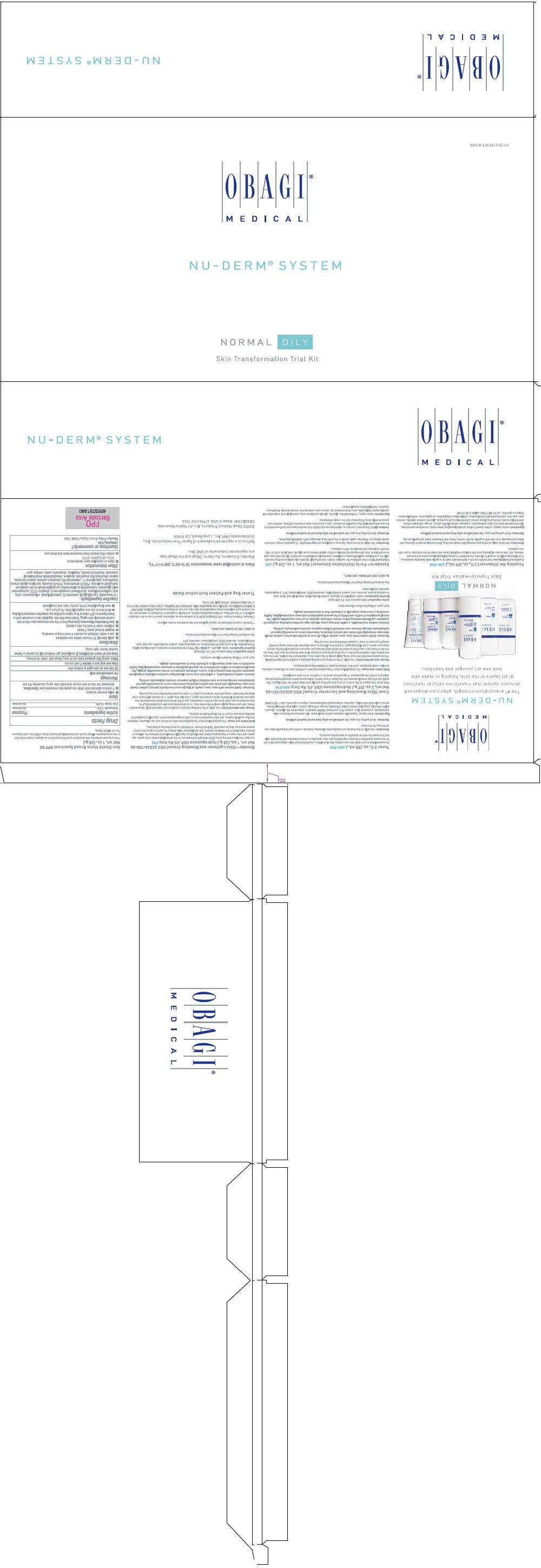 NU-DERM SYSTEM NORMAL-OILY