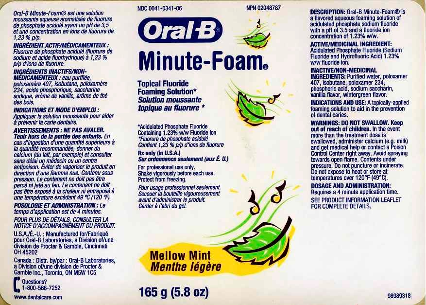 Oral-B Minute-Foam Mellow Mint