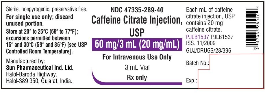 CAFFEINE CITRATE