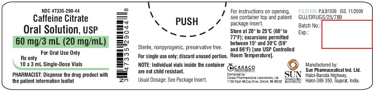 CAFFEINE CITRATE