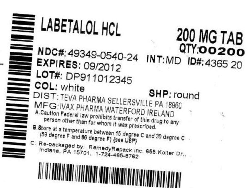 Labetalol Hydrochloride