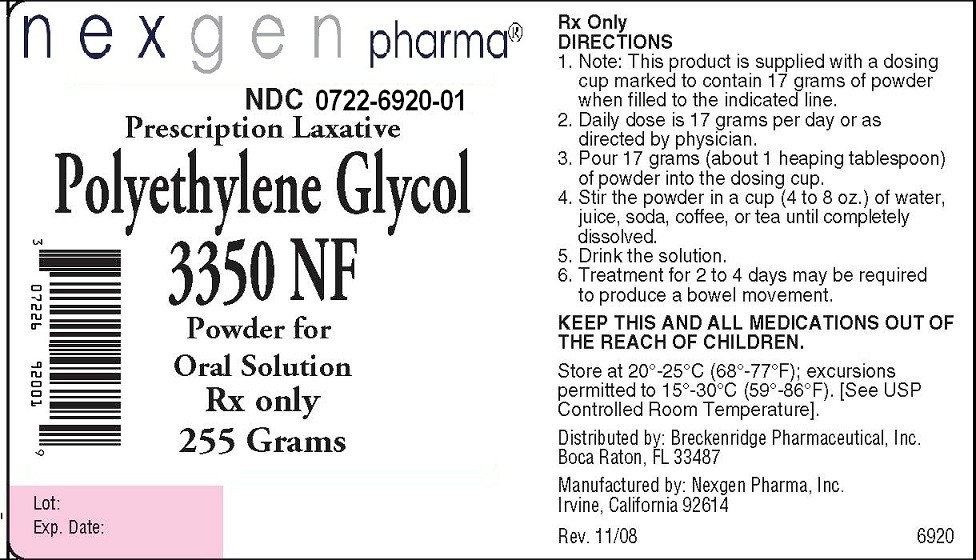 Polyethylene Glycol 3350