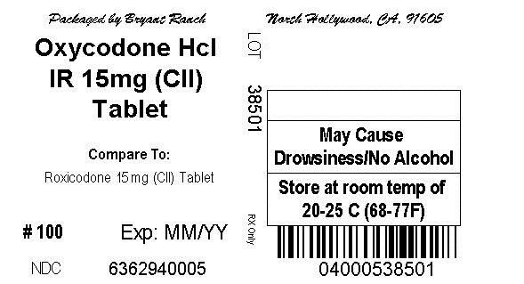 oxycodone hydrochloride