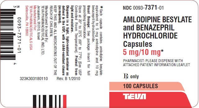 Amlodipine Besylate and Benazepril Hydrochloride